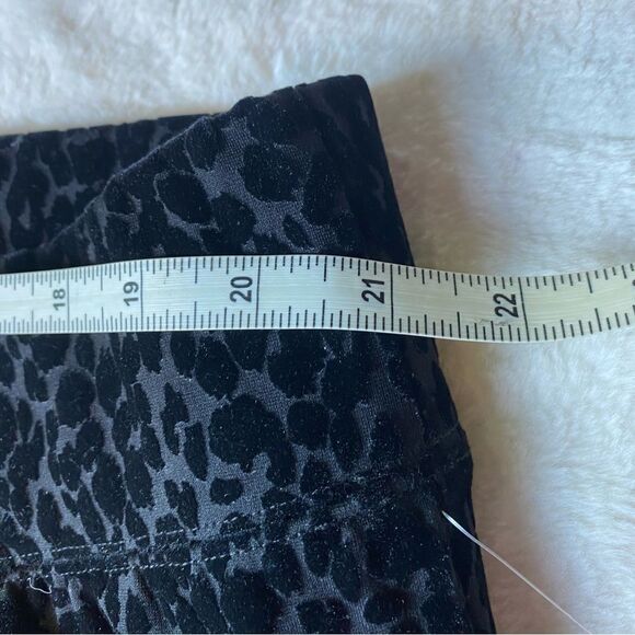 Old Navy Stevie High Rise Black Flocked Pull On Pants New With Tags Size 3XL - Picture 9 of 11